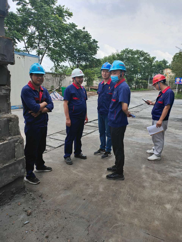 公司開展二季度安環(huán)、消防、防汛綜合大檢查