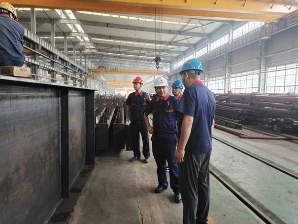 公司開展第三季度安全、環(huán)保、消防綜合檢查 